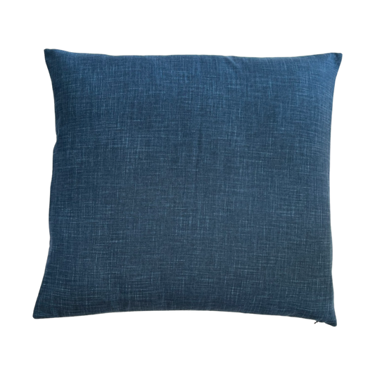 Japanese Zabuton Floor Pillow Mura Blue