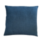 Japanese Mura Blue Fabric Throw Pillow