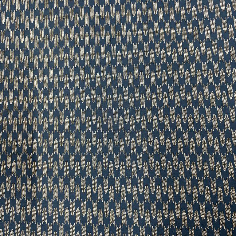 Japanese Zabuton Floor Pillow – Yagasuri Blue | Meditation Cushion | Authentic Japanese Fabric