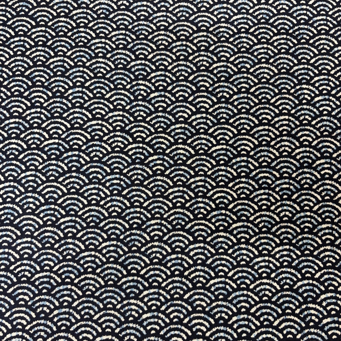 Japanese Zabuton Floor Pillow – Seikaiha Shibori| Meditation Cushion | Authentic Japanese Fabric