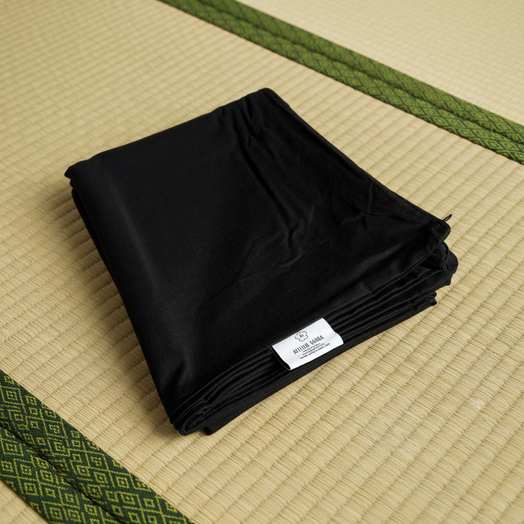 Kona black Japanese Futon Cover | Handmade Shiki Futon Cover