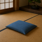Japanese Zabuton Floor Pillow Mura Blue