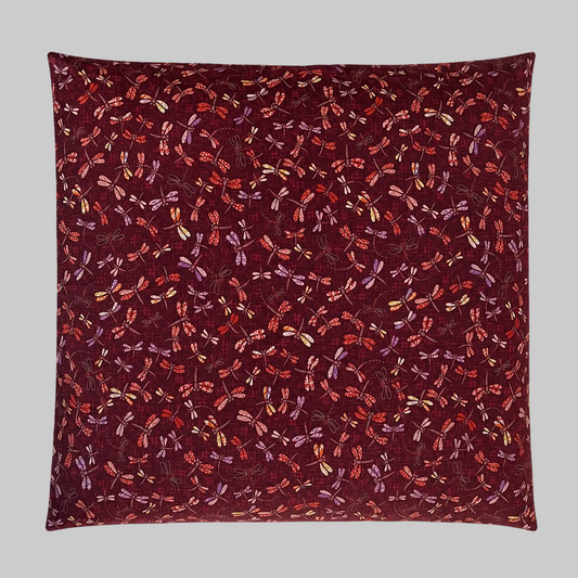 Japanese Zabuton Floor Pillow Tombo Burgundy