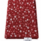 Japanese Shikibuton Futon Mattress with Removable Sakura Red Cover | Handmade Cotton Futon