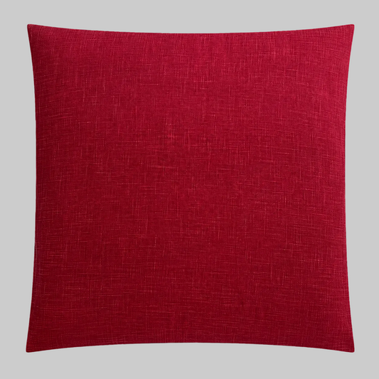 Japanese Zabuton Floor Pillow Mura Red