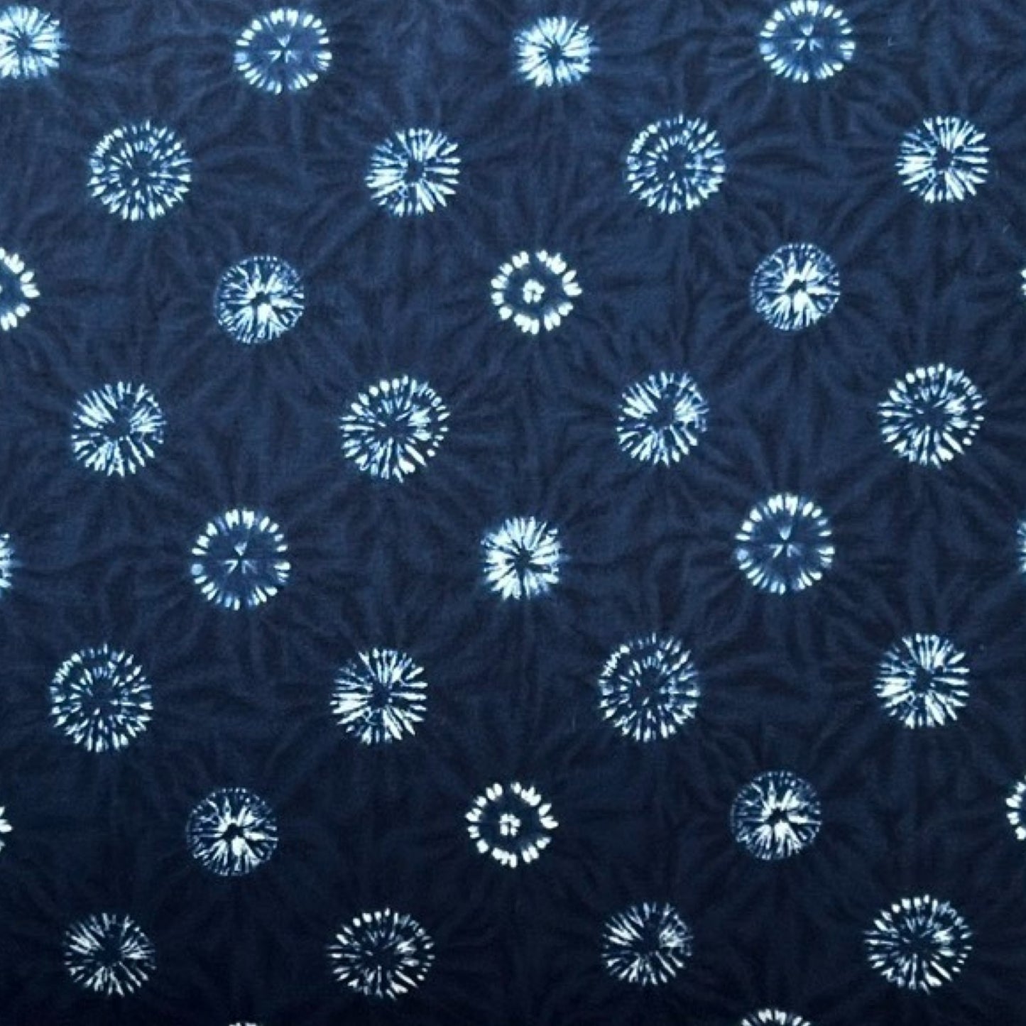 Japanese Zabuton Floor Pillow Shibori Indigo