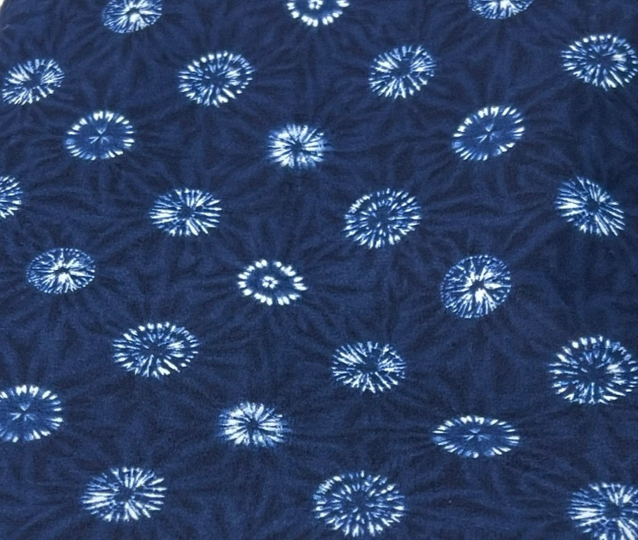 Handmade Cotton Futon w/Removable Shibori Indigo Cover. Shiki Futon.