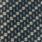 Kasuri Navy Japanese Cotton Futon Cover.  Handmade Shiki Futon Cover.