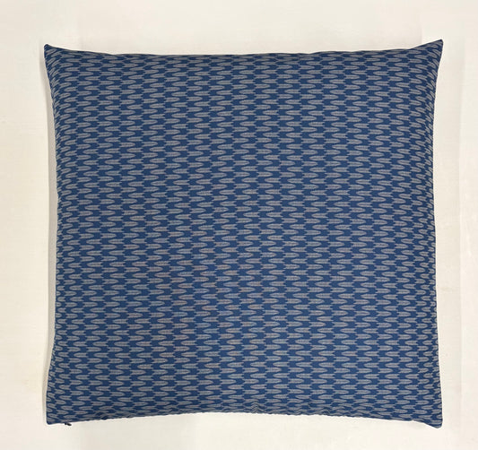 Japanese Zabuton Floor Pillow Arrows Navy