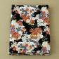 Floral Black Japanese Futon Cover | Handmade Shiki Futon Cover