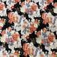 Handmade Cotton Futon w/Removable Floral Cover. Shiki Futon.