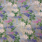 Handmade Cotton Futon w/Removable Floral Blue Cover. Shiki Futon.