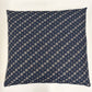 Japanese Zabuton Floor Pillow Kasuri Navy