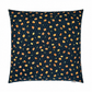 Japanese Owl Navy Throw Pillow | Decorative Accent Pillow
