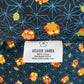 Blue Owl Japanese Cotton Futon Cover.  Handmade Shiki Futon Cover.