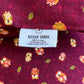 Handmade Cotton Futon w/Removable Red Owl Cover. Shiki Futon.